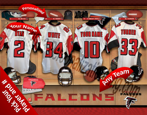 personalized falcons jersey